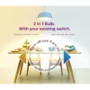Scene Switch 8W 2 in 1 LED Bulb E27