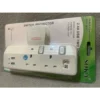 2.4A USB TWO GANG ADAPTOR WITH SWITCH PROTECTOR
