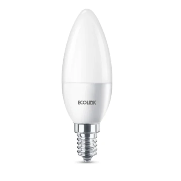 Ecolink LED 5W Candle bulb E14 B35 865