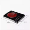 my-11134207-820l4-mk4pas3p766g27.webp Silver Crest Single Electric Hob Infrared Ceramic Cooker