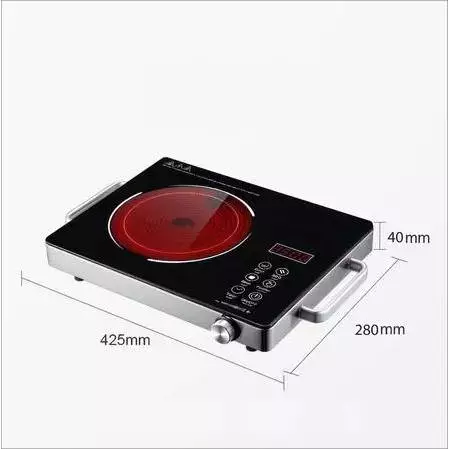 my-11134207-820l4-mk4pas3p766g27.webp Silver Crest Single Electric Hob Infrared Ceramic Cooker