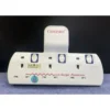 3 WAY T ADAPTOR 3 Pin Socket Extension Plug SURGE PROTECTOR