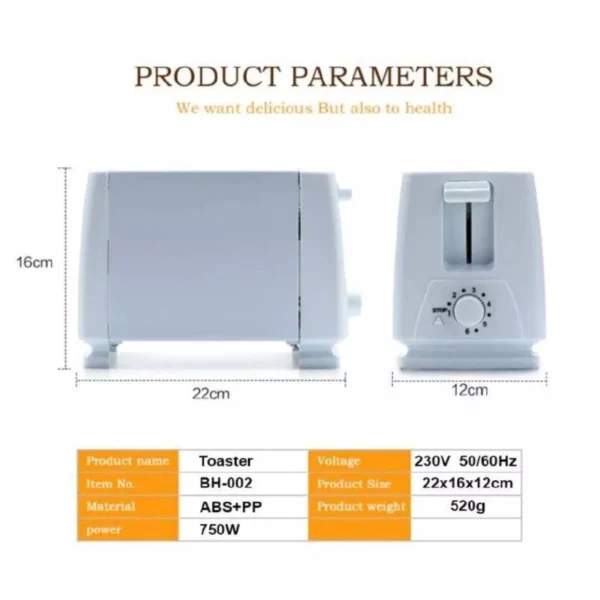 Sandwich Toaster  Removable Crumb Tray Auto Shut Off
