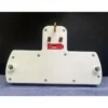 3 WAY T ADAPTOR 3 Pin Socket Extension Plug SURGE PROTECTOR