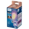 PHILIPS Wiz ST64 Filament Clear Smart Bulb 6 3 40W ST64 E27 822 65 RGB CL