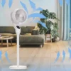Air Circulation Fan Household Vertical Electric Fan  3D Surround Adjustable Height  Kipas Sirkulasi CCF 9001DCR