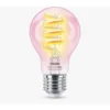 PHILIPS Wiz A60 Filament Clear Smart Bulb 6 3 40W A60 E27 822 65 RGB CL