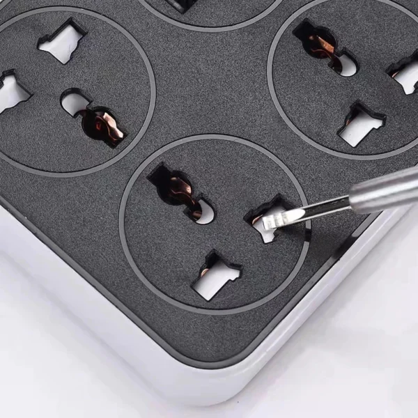 my-11134207-820li-mnc958y4gsg43b Extension Electric socket 6 Power Socket Extension wire USB Ports wayar sambungan Adapter Socket Extension cords